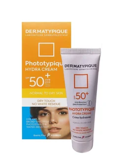 کرم ضد آفتاب درماتیپیک بی رنگ spf50 فتوتیپیک