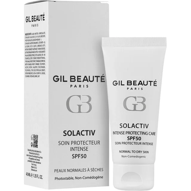 کرم ضدآفتاب قوی پوست نرمال تا خشک spf50 ژیل بوته سل اکتیو