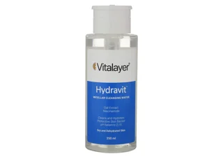 میسلار واتر ویتالیر مدل Hydravit مناسب پوست خشک حجم 250 میلی لیتر