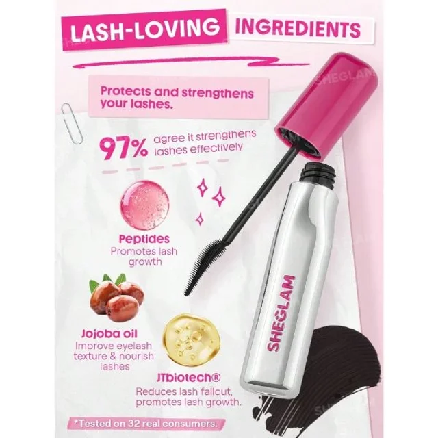 ریمل بلند‌کننده ضد آب شیگلم مدل Lashlighter Up &amp; Out
