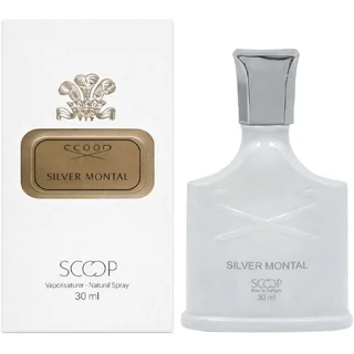 عطر ادوپرفیوم مردانه اسکوپ مدل Silver Montal حجم ۳۰ میلی لیتر خنک و شیرین