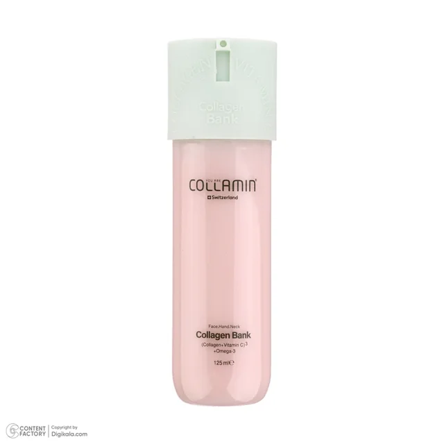 کرم مرطوب کننده صورت و گردن کلامین مدل Collagen Bank